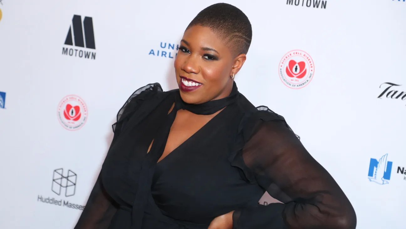 Symone Sanders With Hair Style